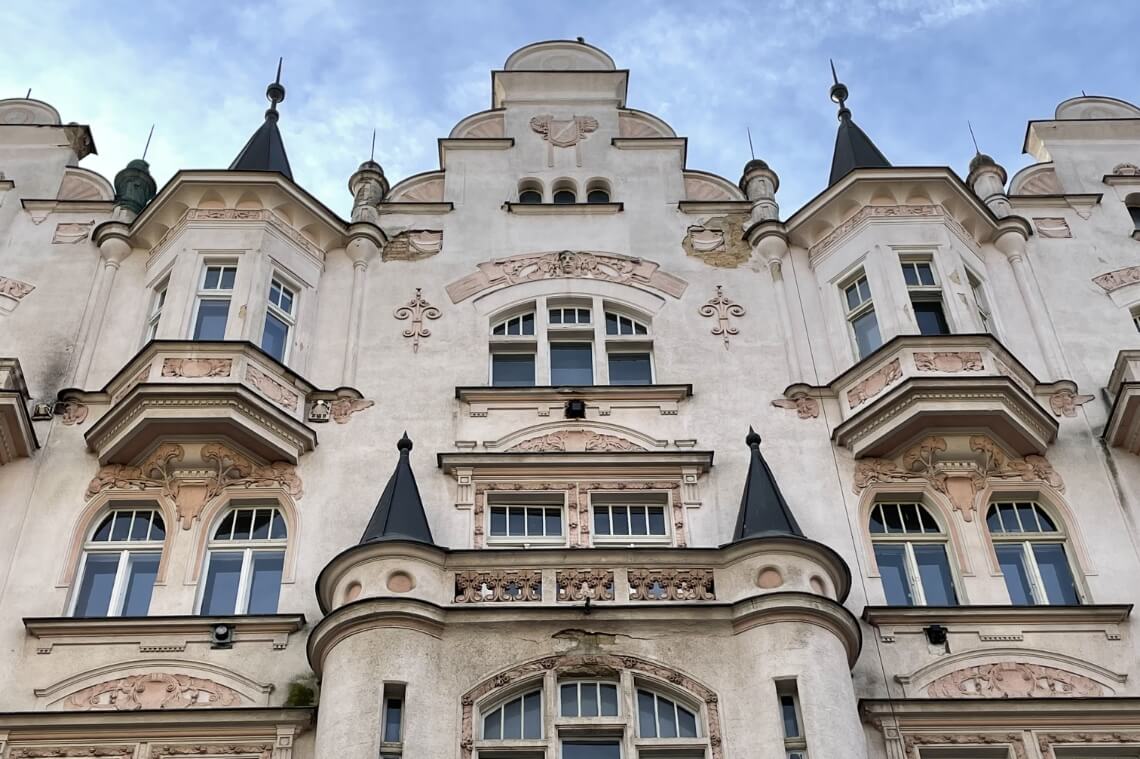 Polská 52 Unikátní dům na Vinohradech